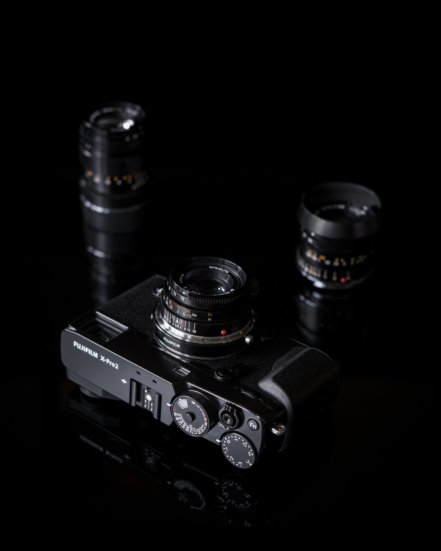 minolta a mount to fuji x