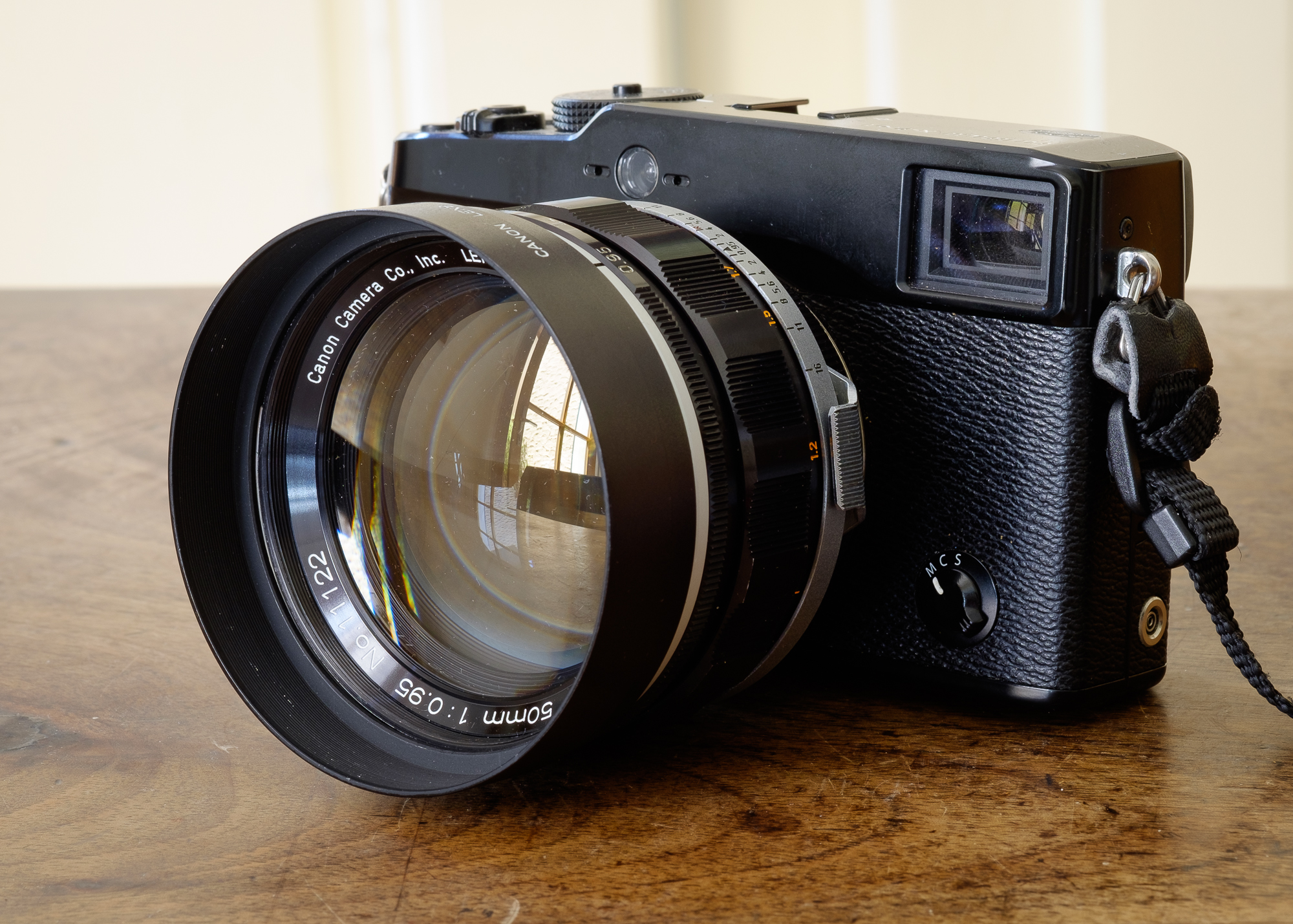 Canon 50mm f/0.95 “dream lens” on the Fujifilm X-T1 and X-Pro1