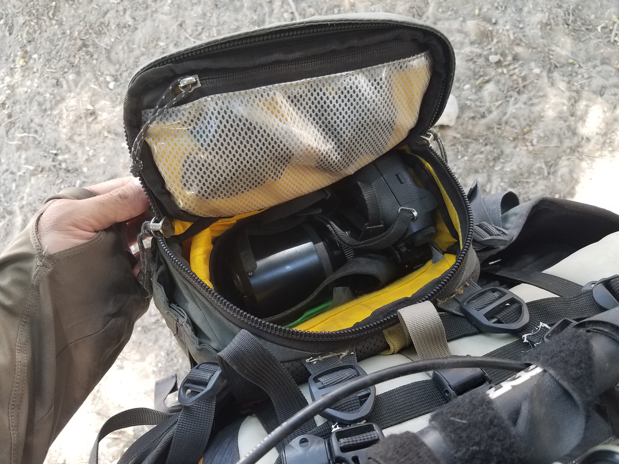 bikepacking camera bag