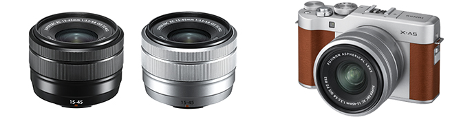 Fujifilm Introduces the X-A5 camera and the XC15-45mmF3.5-5.6 OIS