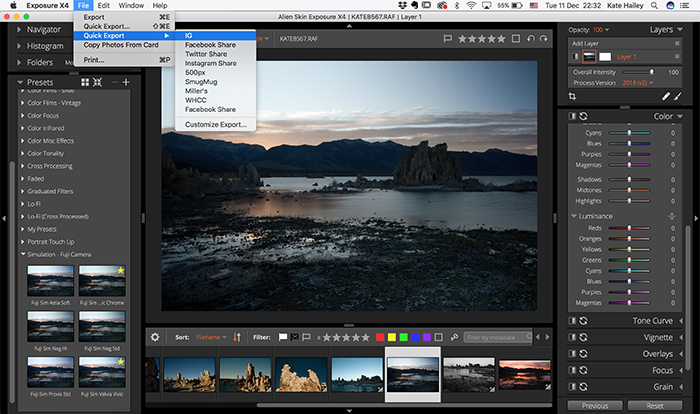 Apply color effects to uploaded photos – SmugMug Support