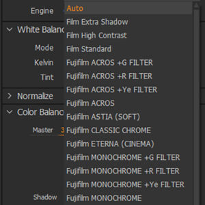 Capture One Workflow - Select Fujifilm Film Simulation